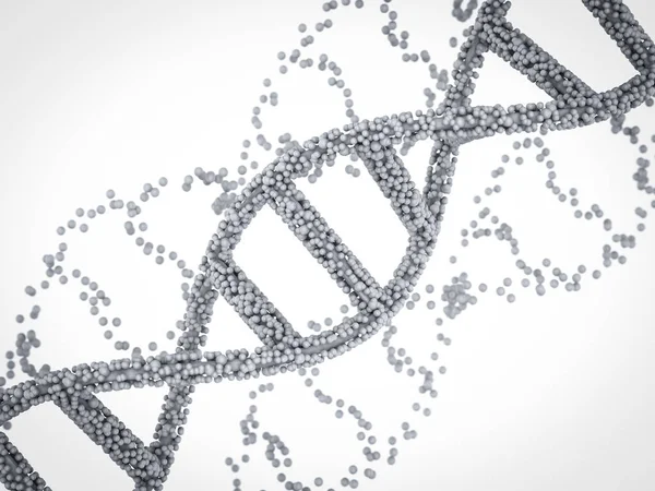 ДНК-спираль или структура ДНК — стоковое фото