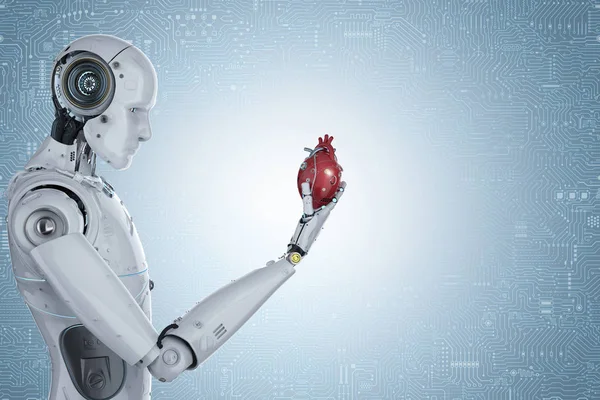 heart de stock, imágenes de Robot heart sin royalties | Depositphotos