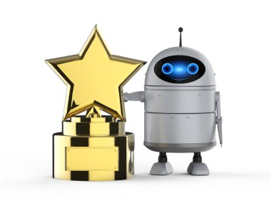 Ödüllü Android robot