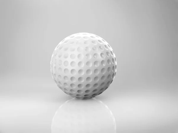 Weißer Golfball — Stockfoto