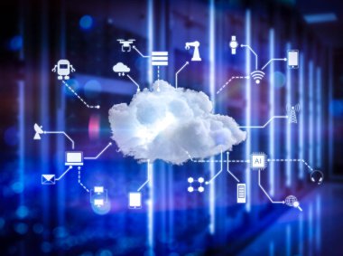 Sunucu odasında 3D bulut hesaplama teknolojisi