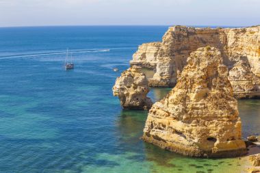 Deniz manzarası - Marinha beach Portekiz