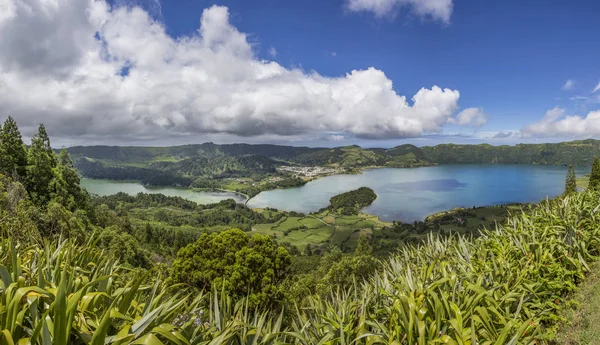 Lake of Sete Cidades in Sao Miguel — Stock Photo, Image