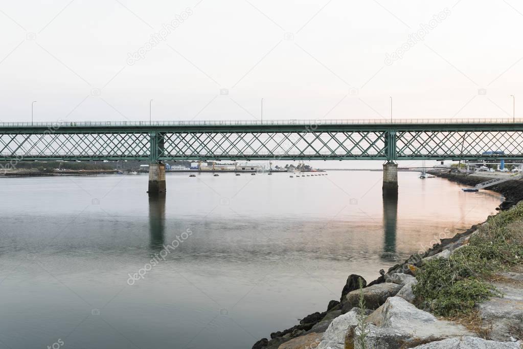 Eiffel bridge in Viana do Castelo