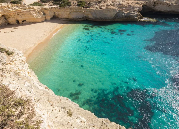 Beautiful beach of Carvalho in Portugal — Stock Photo, Image