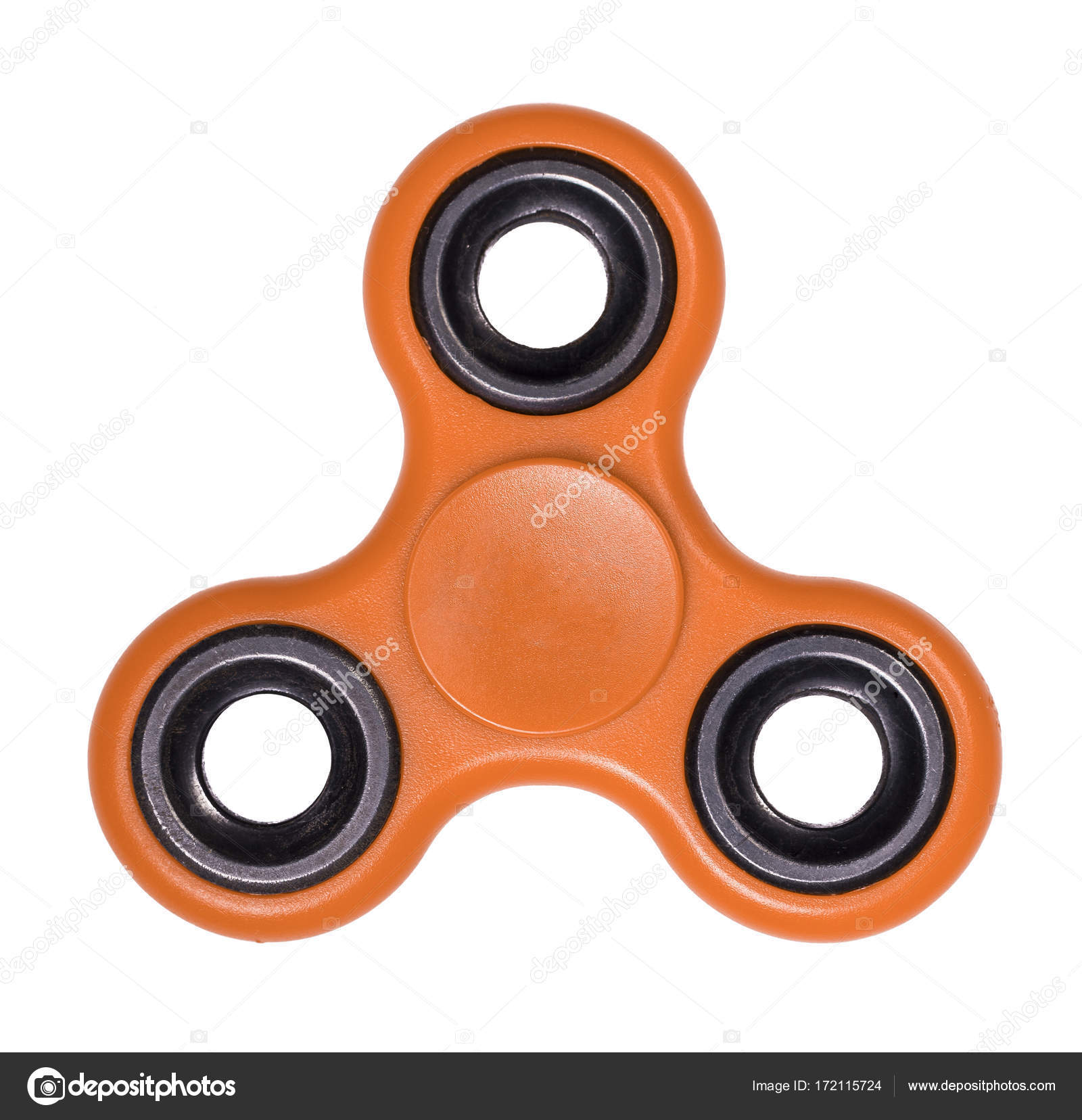 orange fidget spinner