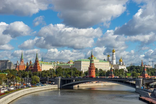 莫斯科克里姆林宫的Spasskaya塔 — 图库照片