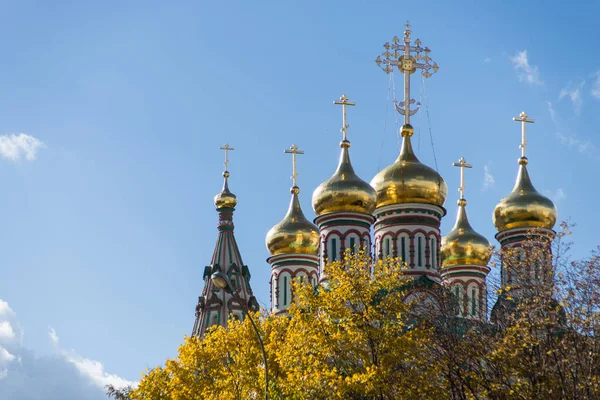 Церковь Святого Николая в Хамовниках — стоковое фото