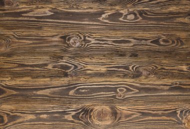 Koyu ahşap dokunun dizaynı