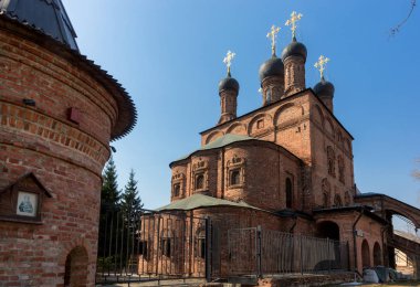 Rusya'da Moskova - Krutitskoe C tarihi sokakta Katedrali