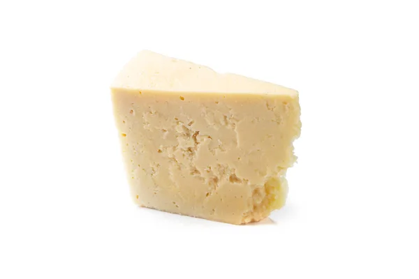 Talyan Peyniri Provolon Beyaz Arka Planda Izole - Stok İmaj