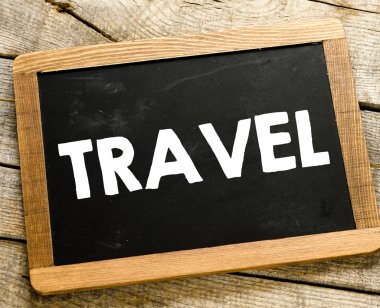 Kara tahta üzerinde seyahat yazıt