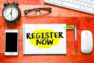 Şimdi defter üzerinde yazıt kayıt