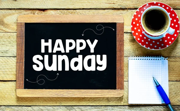 Happy Sunday inscription — Stock Photo, Image