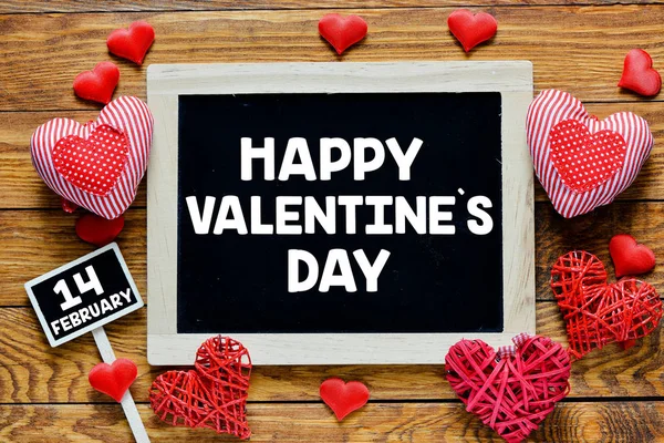 Valentine`s day greeting card — Stock Photo, Image