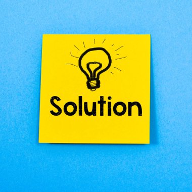 Yazıt ile sarı etiket