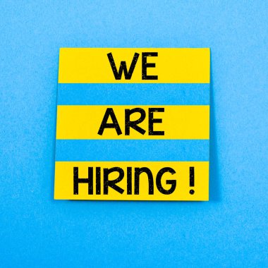 Yazıt ile sarı etiket