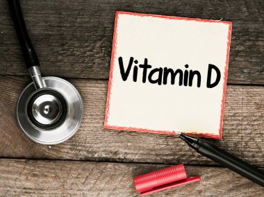 Yazıt D vitamini ile etiket
