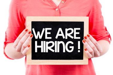  Bizimle çalışmak ister metin ile banner 