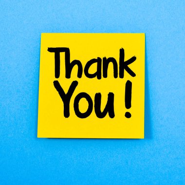 Teşekkürler boş Not