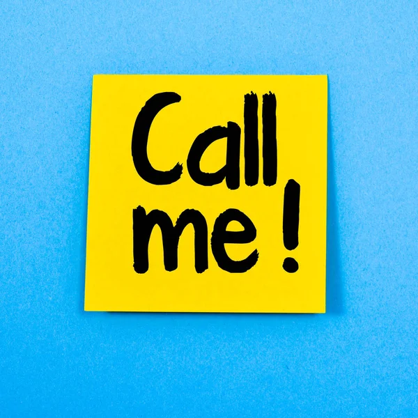 Boş Not ile beni ara. 