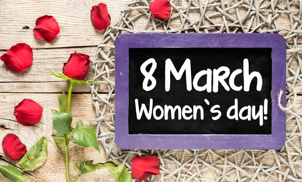 Bannière de la journée des femmes — Photo