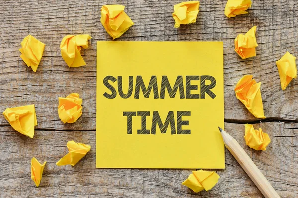 Summer time sticker — Stock Photo, Image