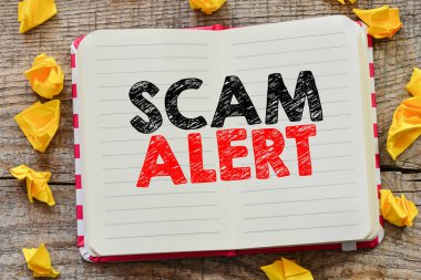 Defter aldatmaca uyarı yazıt ile 