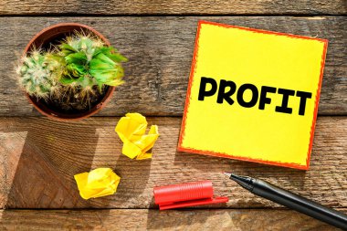 Profit note Inscription