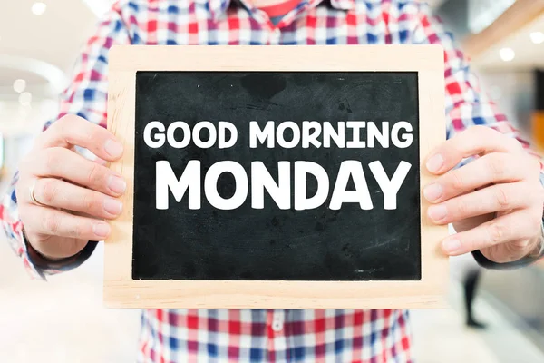 God morgon måndag. — Stockfoto