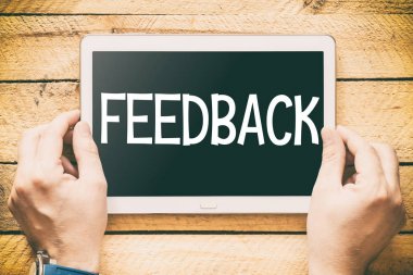 adam geribildirim kelime ile