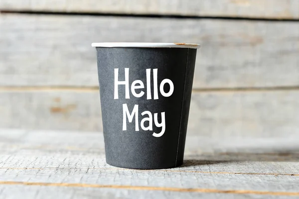 Tasse de café avec texte — Photo