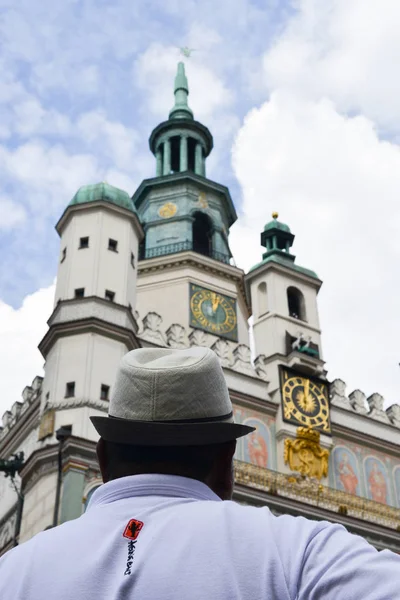 Rathaus am alten Marktplatz — Stockfoto