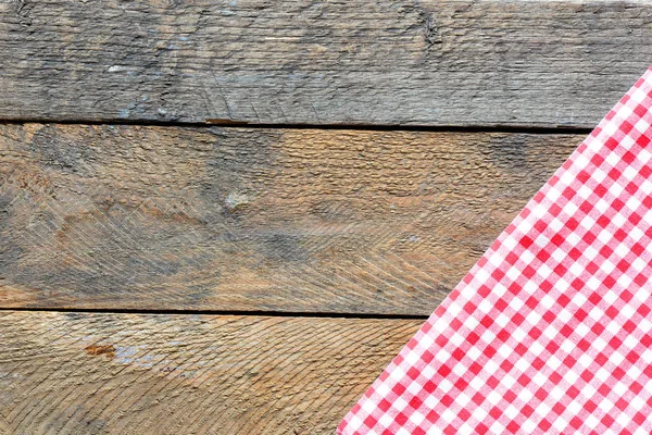striped red and white napkin