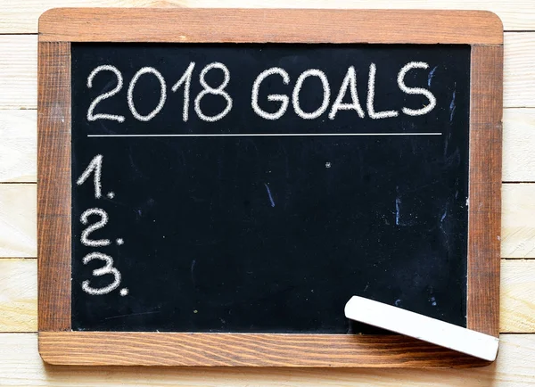 Planner voor 2018 Nieuwjaar — Stockfoto