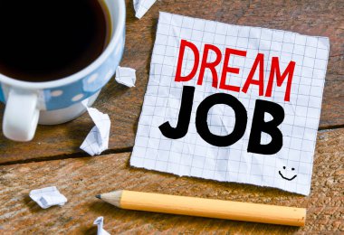 kağıt üzerinde rüya iş