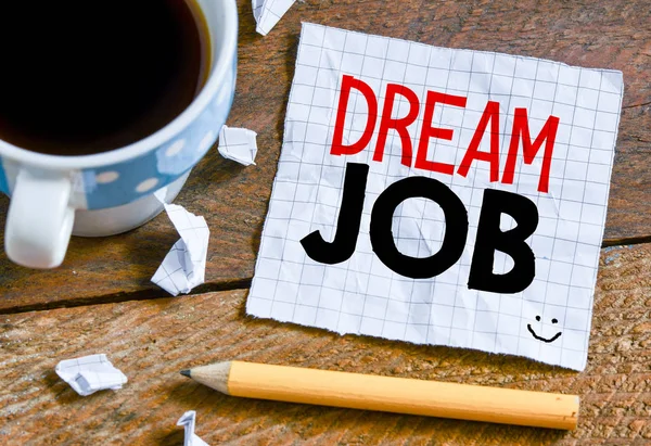 kağıt üzerinde rüya iş