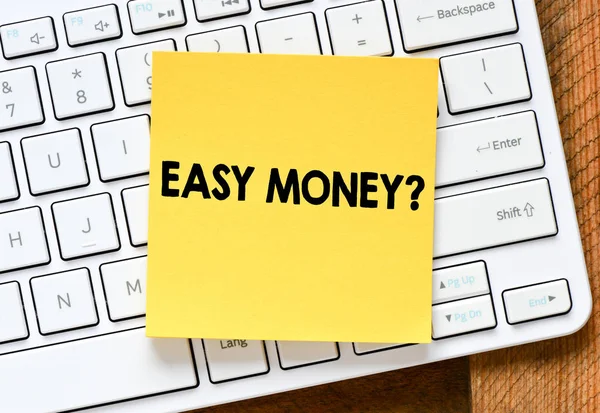 Easy money Business concept