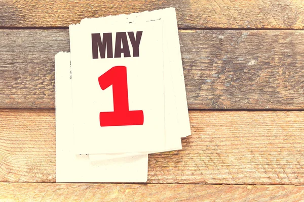 May 1St Day Month — Stock Photo, Image