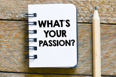 Masa üstünde not etmek içinde senin tutku yazıt nedir