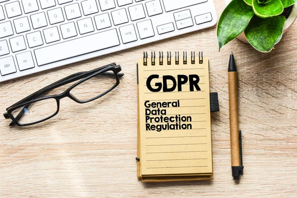 Gdpr / genel veri koruma Yönetmeliği metin kavramı