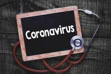 Corona virüsü, Çin, Wuhan 'da gizemli viral zatürree. Sağlık ve tıbbi konsept