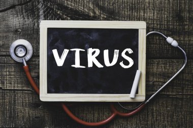 Corona virüsü, Çin, Wuhan 'da gizemli viral zatürree. Sağlık ve tıbbi konsept