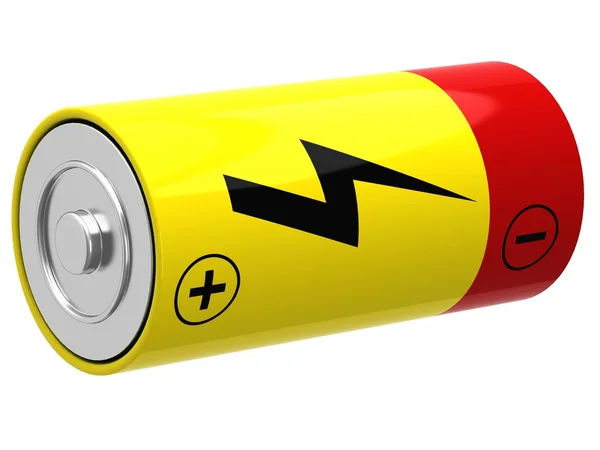 3d иллюстрация батареи — стоковое фото