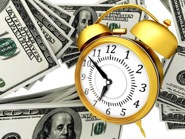 Concept "time is money" Stock Photo