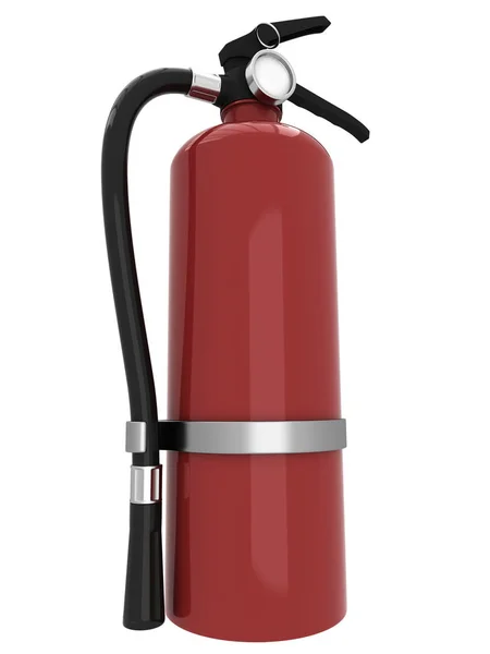 3D Fire extinguisher Royalty Free Stock Images