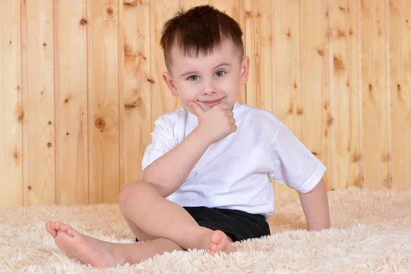 Ragazzino Carino Sorridente — Foto Stock