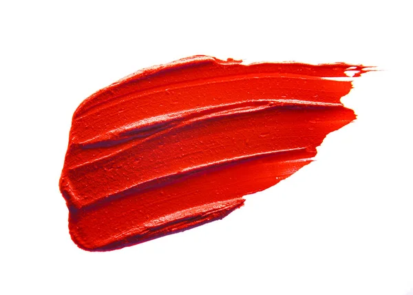 Plama czerwona szminka — Zdjęcie stockowe