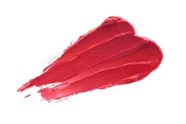 Lekeli ruj kontur beyaz izole arka planda