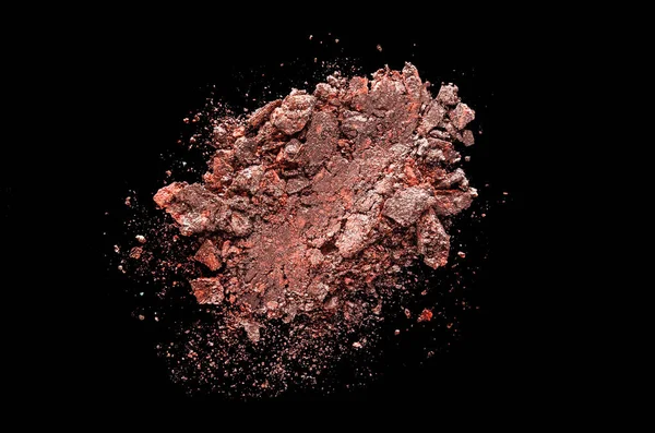 Çok renkli göz farı izole siyah arka plan